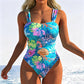 Women's Modern Printed One-Piece Swimsuit