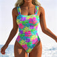 Women's Modern Printed One-Piece Swimsuit