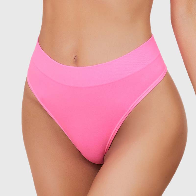 💖Black Friday Mega Deal – 50% off!💖 Women's Seamless Ribbed Thong Underwear (3-Pack)