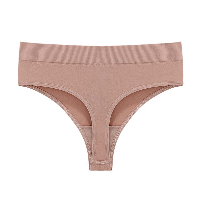 💖Black Friday Mega Deal – 50% off!💖 Women's Seamless Ribbed Thong Underwear (3-Pack)