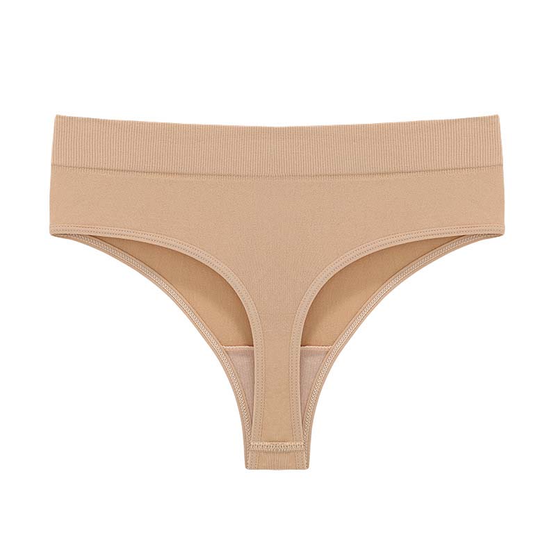 💖Black Friday Mega Deal – 50% off!💖 Women's Seamless Ribbed Thong Underwear (3-Pack)