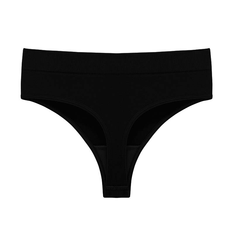 💖Black Friday Mega Deal – 50% off!💖 Women's Seamless Ribbed Thong Underwear (3-Pack)