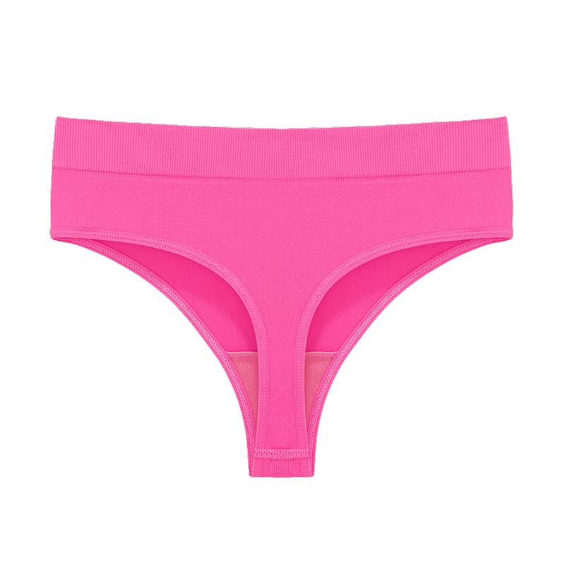 💖Black Friday Mega Deal – 50% off!💖 Women's Seamless Ribbed Thong Underwear (3-Pack)