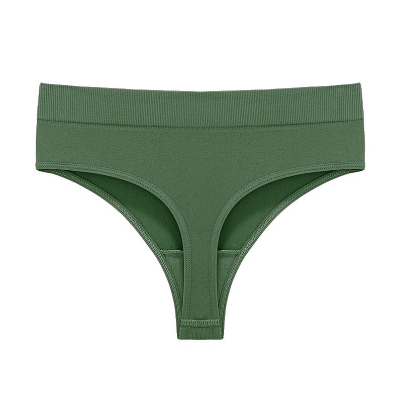 💖Black Friday Mega Deal – 50% off!💖 Women's Seamless Ribbed Thong Underwear (3-Pack)