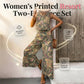 Women's Printed Sleeveless Top & Wide-Leg Pants Set