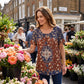Soft Comfortable Printed Tee for Women