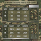 Unisex Wide-Leg Camo Cargo Shorts