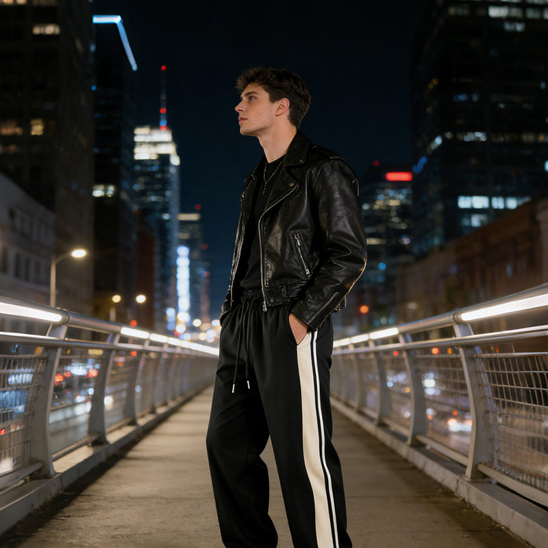 Men's Relaxed Fit Drawstring Lounge Pants
