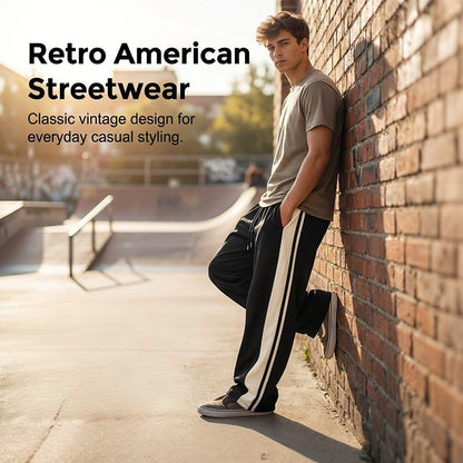 Men's Relaxed Fit Drawstring Lounge Pants