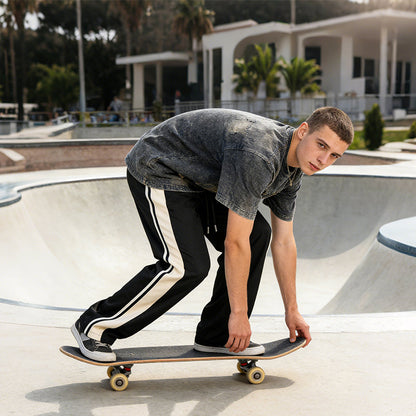 Men's Relaxed Fit Drawstring Lounge Pants