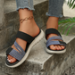 Women's Casual Multi Strap Flat Sandals