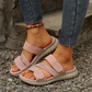 Women's Casual Multi Strap Flat Sandals