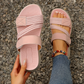Women's Casual Multi Strap Flat Sandals