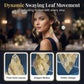 Women's Elegant Cascading Hollow Leaf Earrings