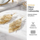 Women's Elegant Cascading Hollow Leaf Earrings