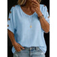 Women's Casual Scoop Neck Top