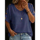 Women's Casual Scoop Neck Top