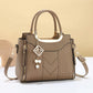 Elegant Women's Top-Handle Satchel & Shoulder Strap