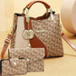 Stylish Printed Bucket Bag