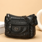 Women's Soft PU Leather Multi-Pocket Crossbody Bag