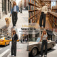 Women's Casual High Waist Wide-Leg Pants