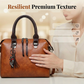 Women's PU Leather 4-Piece Handbag Set