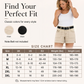 Women's Casual Stretch Shorts with Utility Pockets