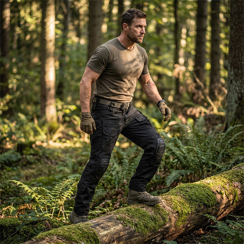 👖 LIMITED-TIME 50% OFF! ✨ Men's Tactical Cargo Pants with Knee Pads – Removable Pads, Multi-Pocket, Articulated Knees 🛡️
