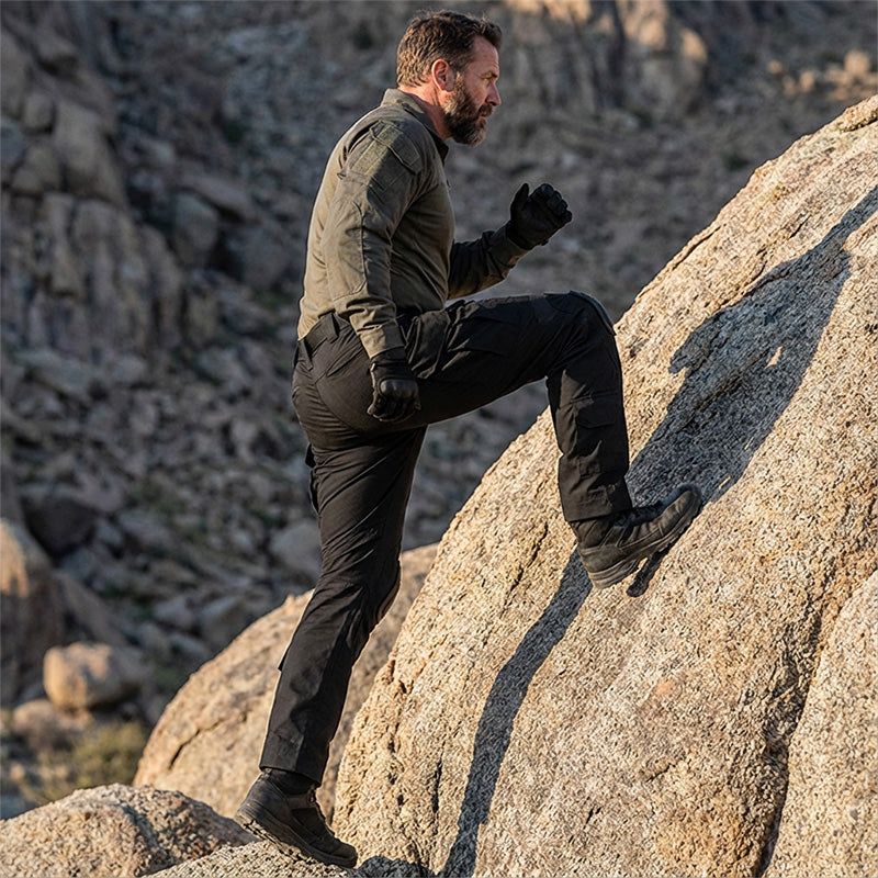 👖 LIMITED-TIME 50% OFF! ✨ Men's Tactical Cargo Pants with Knee Pads – Removable Pads, Multi-Pocket, Articulated Knees 🛡️