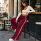👖 Spodnie dresowe w paski – 50% ZNIŻKI! OFERTA LIMITOWANA!🌸💃 Eleganckie, wygodne i modne –Miękki materiał, luźny krój i pasiasty wzór. Styl bez wysiłku! ✨