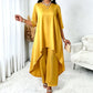 ⏰Last Day 60% Off💃Women's Chic Asymmetrical Top & Wide-Leg Pants Set