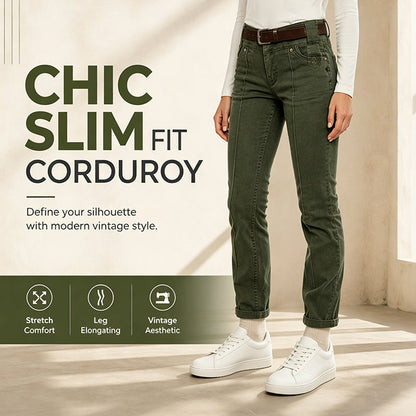 👖 Damskie eleganckie, elastyczne jeansy slim fit – korzystny krój, codzienny komfort