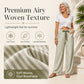 Women's Summer Striped Wide-Leg Pants