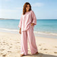 🌾✨Zestaw 2-częściowy dla kobiet w stylu casual z mieszanki bawełny – lekki, oddychający, uniwersalny | 9 kolorów | rozmiary S–3XL🌞| Komplet 2-częściowy na co dzień -49%