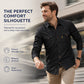 Men's Casual Long Sleeve Denim Shirt