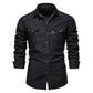 Men's Casual Long Sleeve Denim Shirt