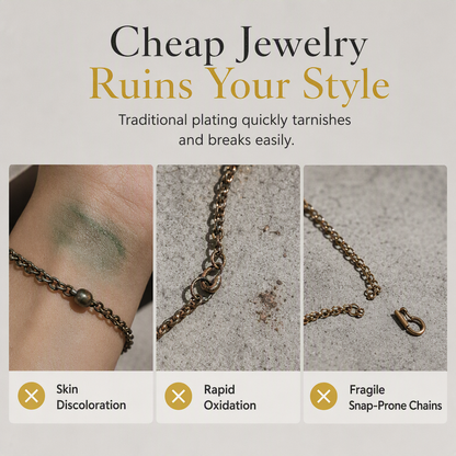 Adjustable Stainless Steel Chain Charm Bracelet featuring Cross Pentagram and Witch Knot Pendants