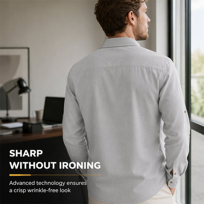 Men's Casual Classic Long Sleeve Shirt