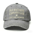 Retro Distressed Embroidered Baseball Cap