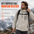 ⏳🍁🧥 Men's Outdoor Windbreaker with Detachable Hood