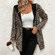 Women's Reversible Leopard Print Hooded Jacket