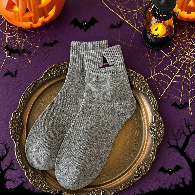 Breathable Halloween Crew Socks