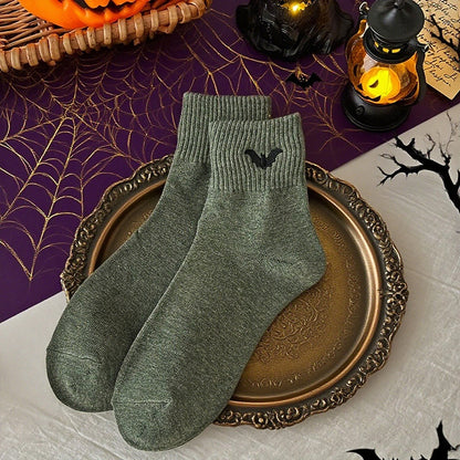 Breathable Halloween Crew Socks