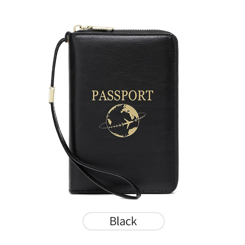 RFID Blocking Travel Passport Wallet
