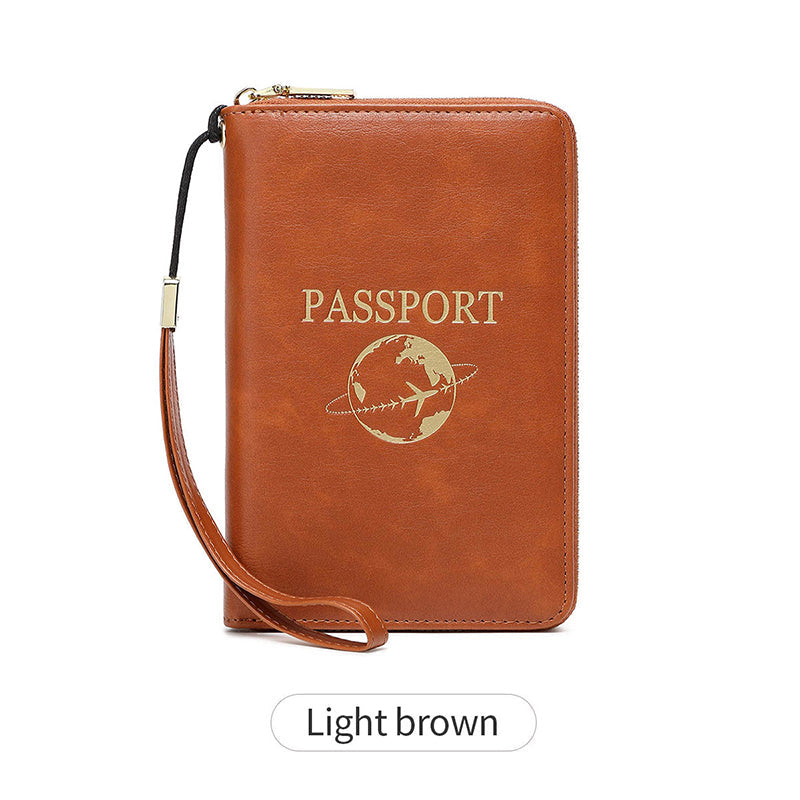 RFID Blocking Travel Passport Wallet