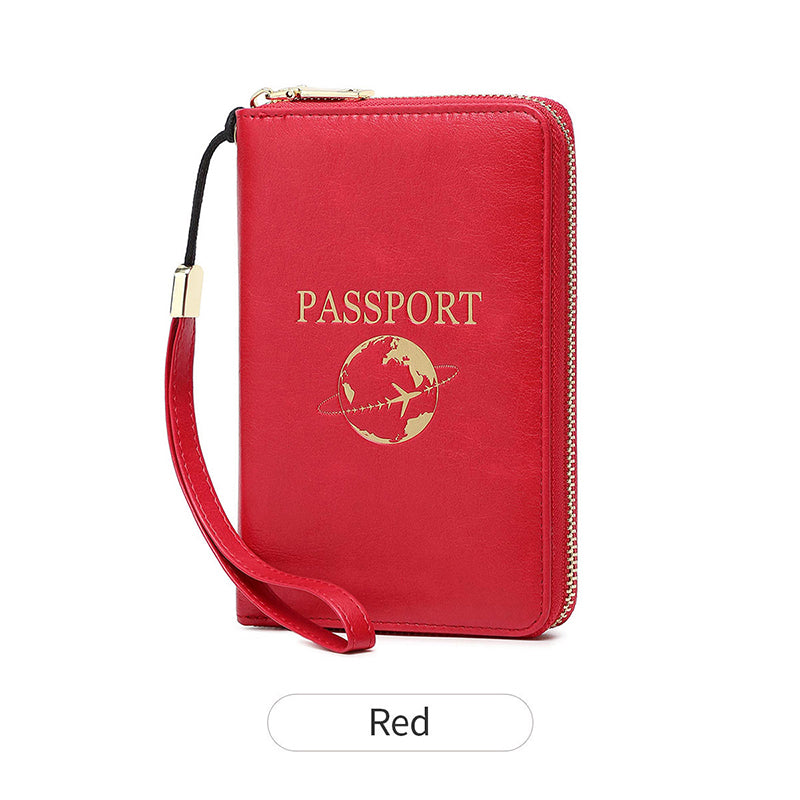 RFID Blocking Travel Passport Wallet