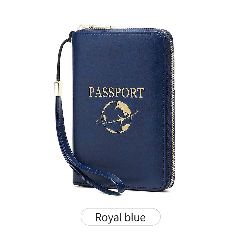 RFID Blocking Travel Passport Wallet