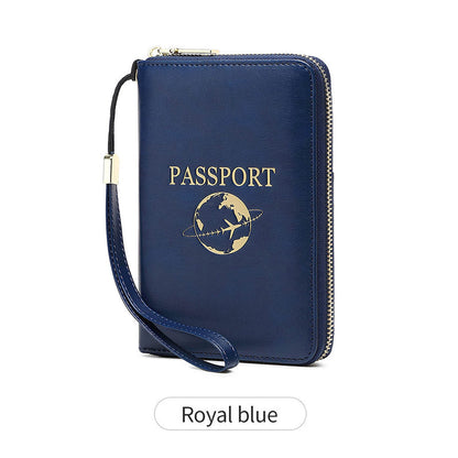 RFID Blocking Travel Passport Wallet