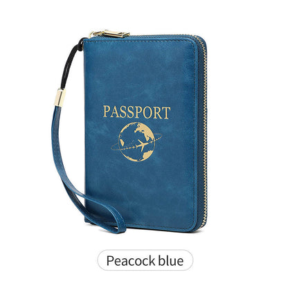 RFID Blocking Travel Passport Wallet