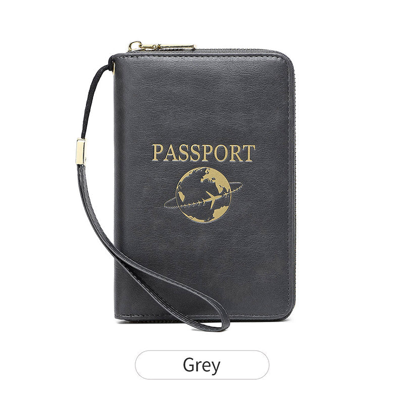 RFID Blocking Travel Passport Wallet